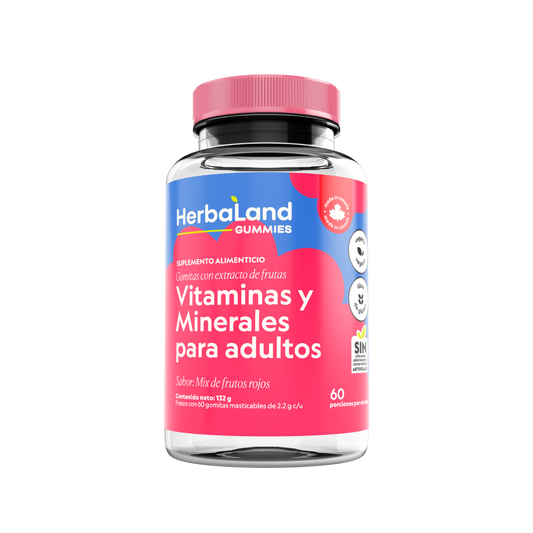 Vitaminas & Minerales Para Adultos